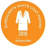 Surescripts White Coat Award 2018 logo